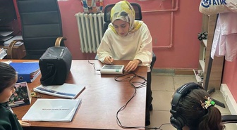 Şırnak Uludere'de öğrencilere işitme taraması Sağlık Müdürlüğünce başlatıldı