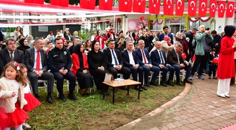 Zübeyde Hanım Anaokulu'nun 8. Geleneksel Bayrak Sergisi Terme'de açıldı