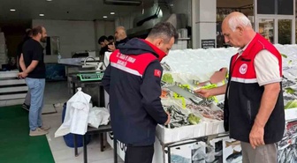 Adıyaman'da su ürünleri satış noktaları İl Tarım ve Orman ekiplerince denetlendi