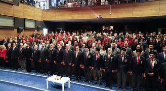 Ankara Gölbaşı'nda Cumhuriyet'in 103. yıl dönümü için tören düzenlendi