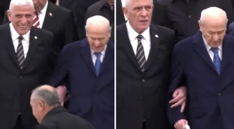 Bahçeli ve Dervişoğlu'nun Anıtkabir'de kol kola yürümesi İYİ Partili Usta'yı kızdırdı