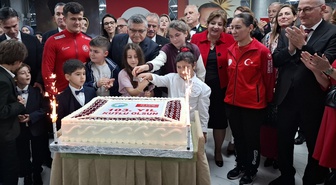 Sinop'ta Cumhuriyet Bayramı resepsiyonunda Vali Özarslan konuştu