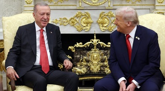 Trump'tan Cumhurbaşkanı Erdoğan'a telefon! Liderlerle yemekteyken aradı