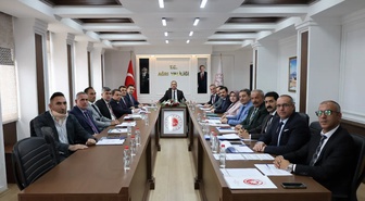 Ağrı'da kaymakamlar sosyal yardım ve okul güvenliğini değerlendirdi