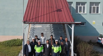 Ardahan Çıldır'da 8 okul servis aracı denetlendi, eksikler için uyarı yapıldı
