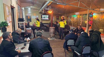 Bilecik Pazaryeri'nde 25 traktör sürücüsüne trafik eğitimi verildi