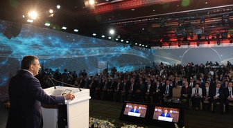 Cumhurbaşkanı Yardımcısı Yılmaz, 'Türk Dünyası Diyalog Forumu'nda konuştu:
