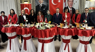 Erzurum, Ardahan, Tunceli ve Kars'ta Cumhuriyet'in 103. yılı dolayısıyla resepsiyon verildi