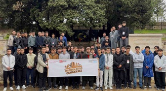 Eskişehir öğrencilerinin de katıldığı 'Maziyeden Âtiye Çanakkale' programı gerçekleşti
