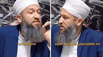 Eşler beraber yıkanabilir mi? Cübbeli şahsın verdiği cevap tepki çekti