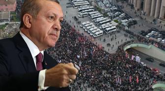 Cumhurbaşkanı Erdoğan'dan Çağlayan Adliyesi önünde yaşanan olaylara tepki: Terör örgütüne ait slogan attılar