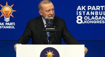 Cumhurbaşkanı Erdoğan, AK Parti İstanbul İl Kongresi'nde konuşuyor