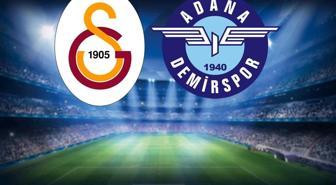 Galatasaray-Adana Demirspor maçının ilk 11'leri belli oldu