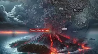 Santorini'de magma hareketliliği! Tehlike sandığımızdan daha büyük