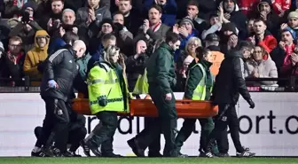 FA Cup'ta korkutan anlar: Kanlar içinde yerde kaldı