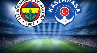 Fenerbahçe-Kasımpaşa maçının ilk 11'leri belli oldu