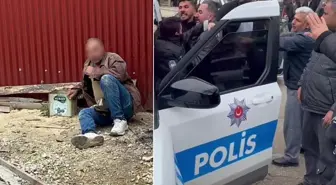 Mahalleliyi çıldırtan olay! Polis ellerinden zor aldı