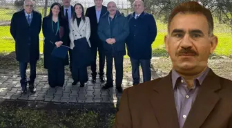 Öcalan çağrıyı okurken 3 kamera ile çekim yapılmış