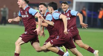 Trabzonspor U19, UEFA Gençlik Ligi'nde çeyrek finale yükseldi