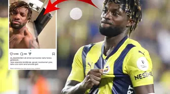 Rangers maçı kadrosuna alınmayan Saint-Maximin'den jet hızında paylaşım