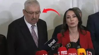 Tülay Hatimoğulları 'Sayın Öcalan' dedi, MHP'li Semih Yalçın başını önüne eğdi