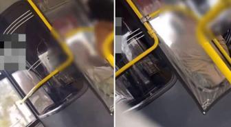 Yolcu, otobüste şahit olduğu duruma böyle tepki gösterdi: Burası sevişme yeri mi?
