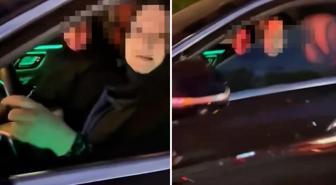 Çakarlı araç kullanan kadına 'Görevli misiniz?' diye soruldu, yanıtı pes dedirtti