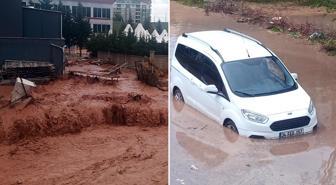 Kırıkkale'de sel felaketi! Tren seferleri durduruldu, ev ve iş yerleri sular altında kaldı