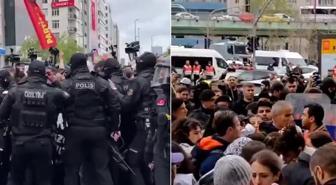 İstanbul'da 1 Mayıs gerginliği! Polis müdahale edince arbede yaşandı