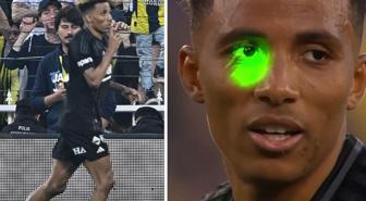 Fenerbahçe-Beşiktaş derbisinde Gedson Fernandes'e lazer tutan taraftarın cezası belli oldu
