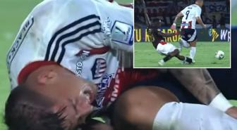 İzlerken şok olacaksınız! Futbol tarihinin en acımasız hareketi