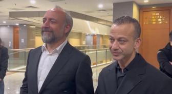 Halit Ergenç ve Rıza Kocaoğlu 'yalan tanıklık' iddiasıyla ilk kez hakim karşısında
