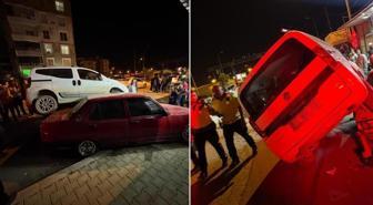 Satmak için kaporasını aldığı otomobilinin üzerine hafif ticari araç çıktı