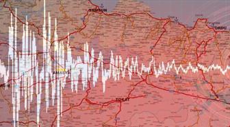 Amasya'da 4.4 büyüklüğünde deprem