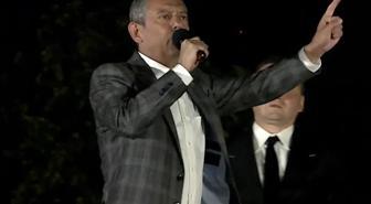 CHP lideri Özel neredeyse küfrediyordu: İkisini birlikte yuhalayın anasını...
