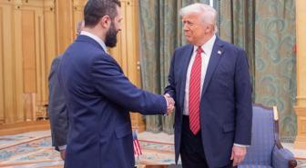 25 yıl sonra tarihi görüşme! Erdoğan, Trump, Şara ve Selman bir araya geldi