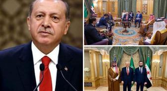 25 yıl sonra bir ilk! Trump ve Şara Riyad'da görüştü, Erdoğan zirveye telekonferansla katıldı
