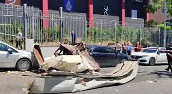 Bağcılar'da bir iş yerinde bulunan buhar kazanı patladı