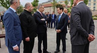 Bakan Fidan ve ABD'li mevkidaşı arasında samimi sohbet