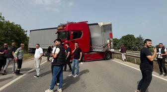 Bir arı trafiği birbirine kattı