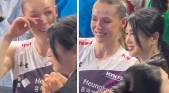 Eda Erdem veda maçında hem ağladı hem de ağlattı