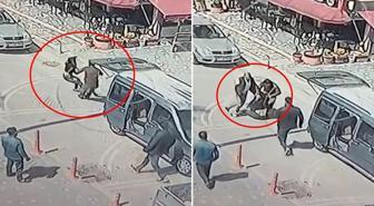 Boşanma aşamasındaki eşini zorla araca bindirerek kaçırmaya çalıştı