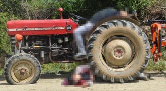 Karı-kocaya traktör üzerinde kanlı infaz