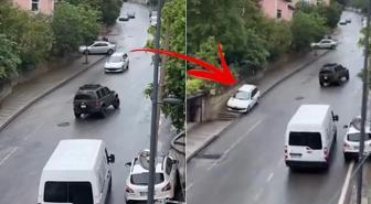 Mazot akan yol piste döndü, vatandaş isyan etti: Gelen birbirine vurdu
