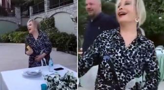 Komşularıyla yemekte buluştu, unutulmaz bir akşam yaşattı