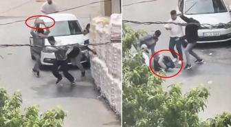 Tartıştıkları kişiyi kaldırım taşı ve sopalarla dövdüler