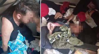 Aranması olan şahıs baza içerisinde yakalandı