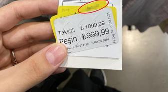 Vatandaş, mağazadaki etiket oyununu böyle ifşa etti: Resmen dolandırıcılık