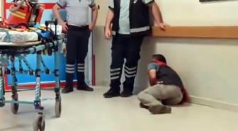 Bir babanın yıkılıp kaldığı an! İnsan bu acıya nasıl dayanır?