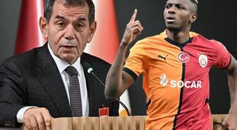 Dursun Özbek Osimhen'e gelen çılgın teklifi açıkladı